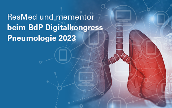 Grafik zum BdP-Digitalkongress mit Abbildung einer Lunge