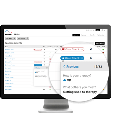 airview-care-check-in-für-patienten-subjektives-feedback-vordergrund-bild