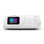 Ein Ausschnitt des adaptiven Servoventilationsgeräts AirCurve 11 ASV PaceWave in der Frontansicht.